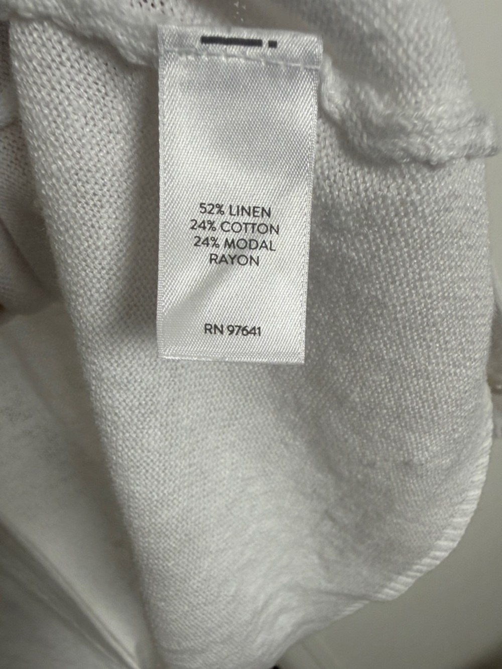 J. Jill White Lightweight V-Neck Button Cardigan - Picture 3 of 7